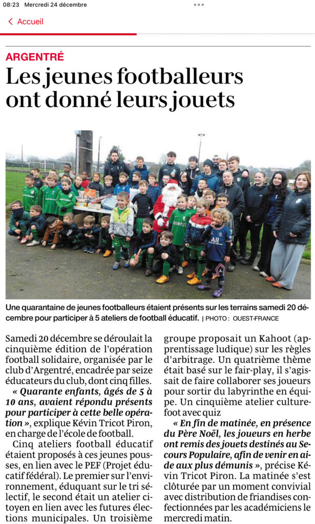 US Argentré Football