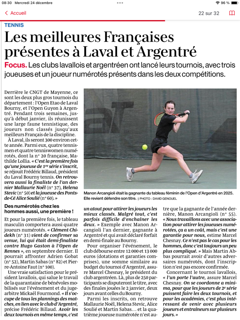 US Argentré Tennis Padel
